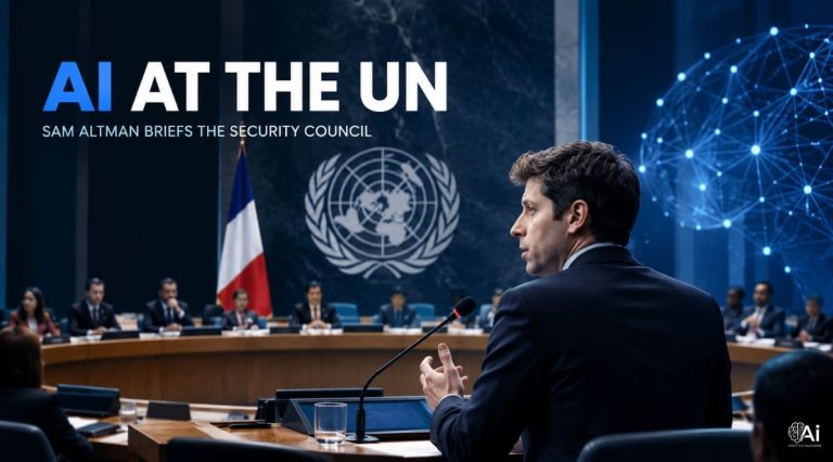 France Called the UN Security Council Meeting on AI and Sam Altman Is Briefing It