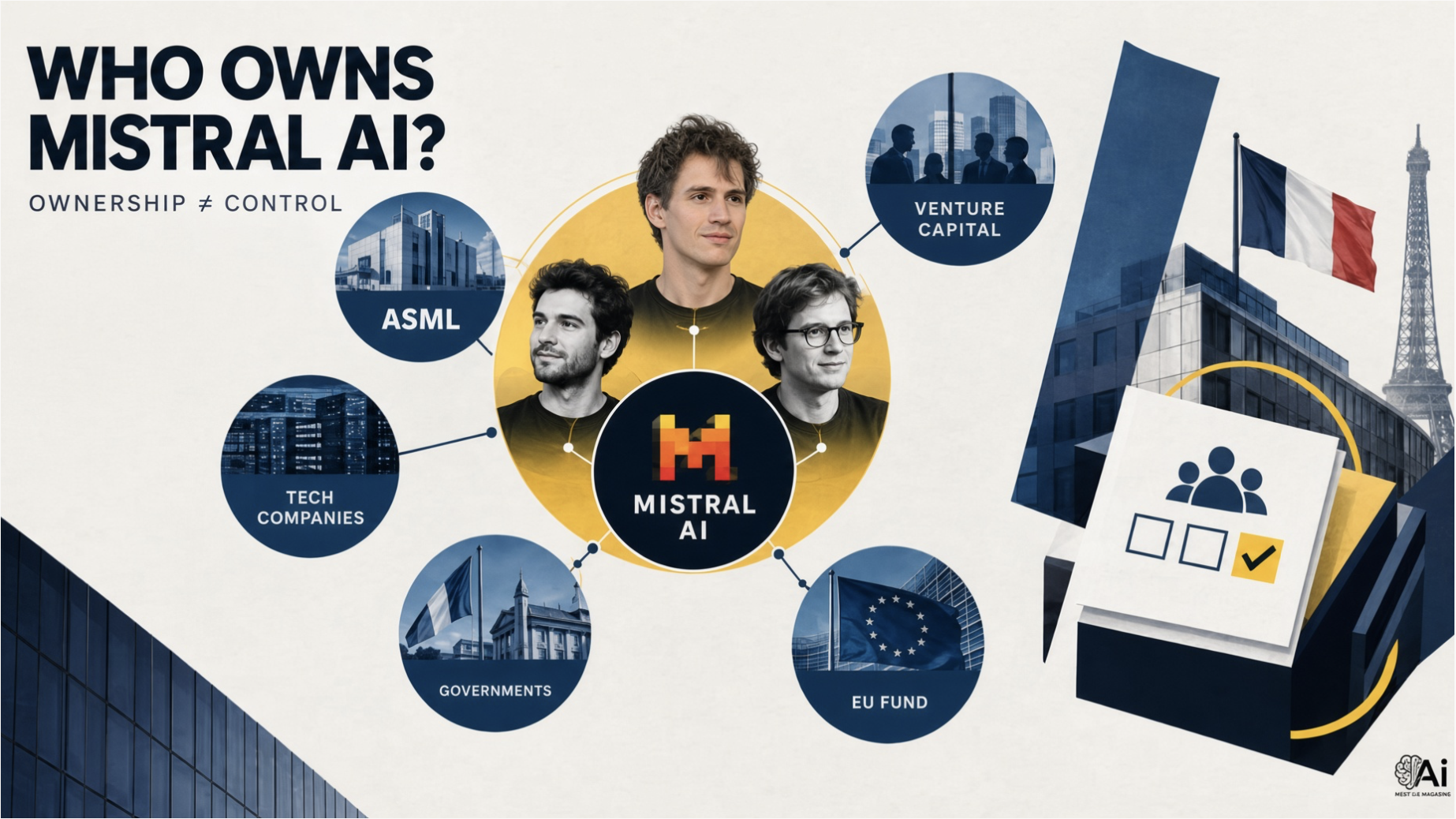 Who Owns Mistral AI? What the Company's Own Filings Show