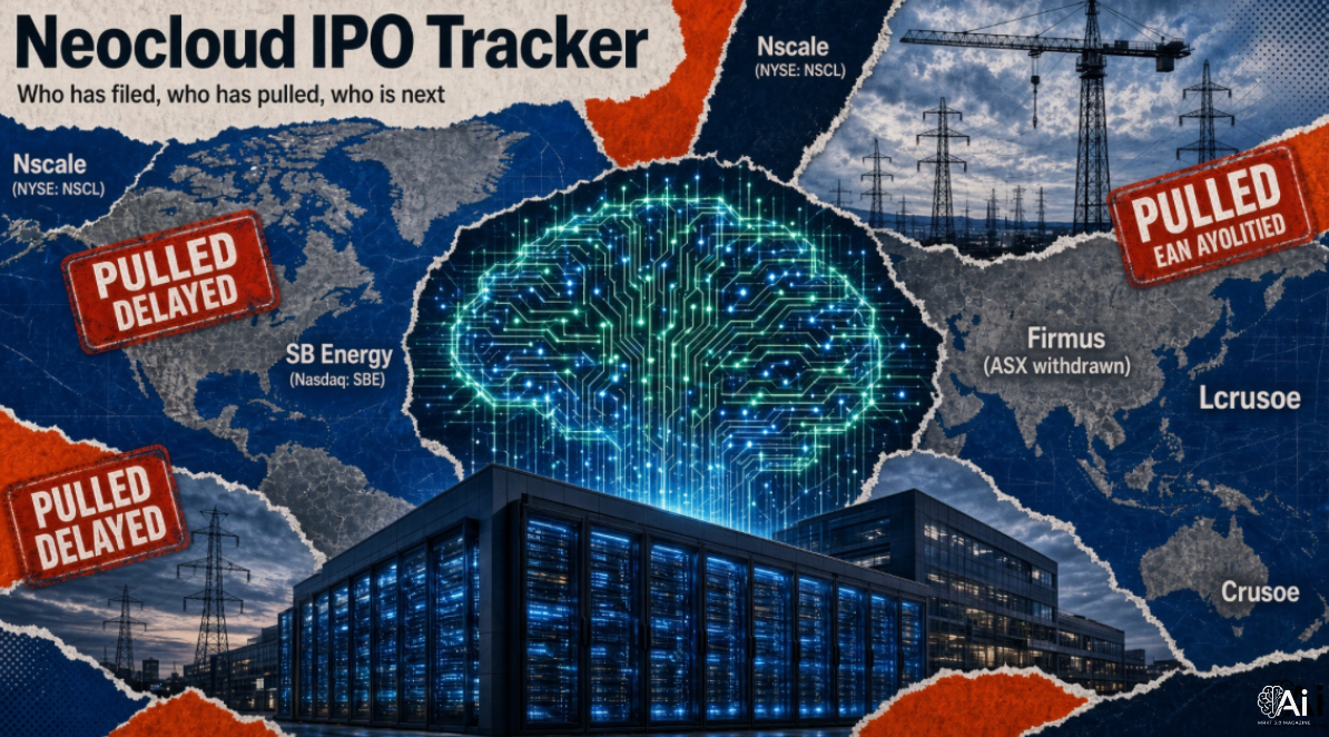 Neocloud IPO Tracker Who Has Filed, Who Pulled Out, Who Is Next